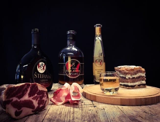 Stefan's wine cellar and distillery St. Stefan