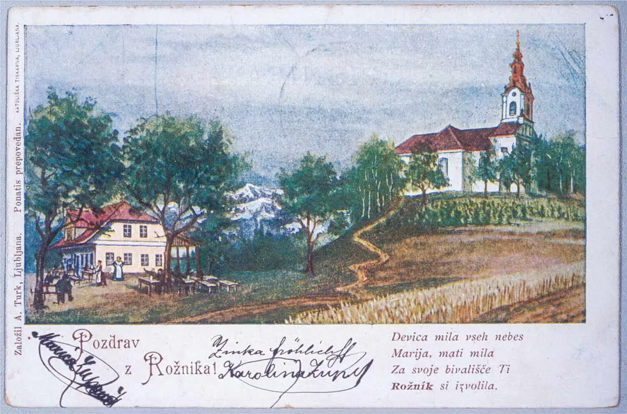 Rožnik / Cankar Peak above Ljubljana